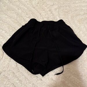 90 Degree By Reflex Black Athletic Shorts